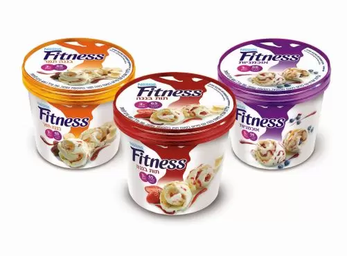פיתוח ישראלי - גלידת פיטנס צילום יחסי ציבור nestle15316a