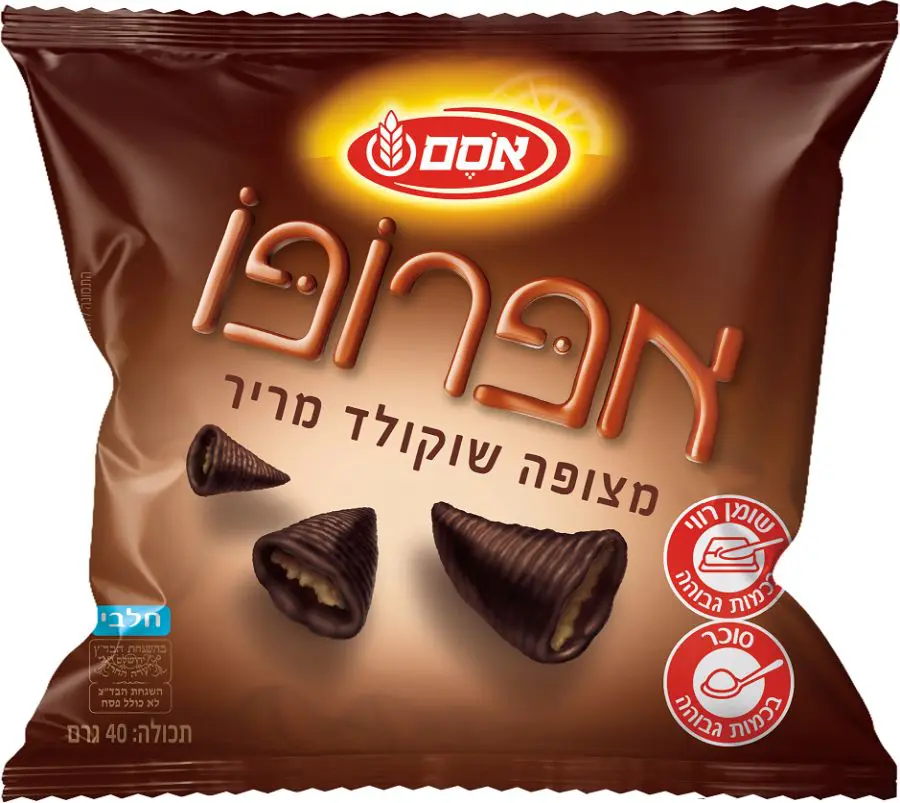 אפרופו מצופה שוקולד מריר - אסם-נסטלה - צילום סטודיו אסם