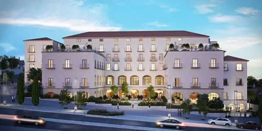 מלון גני המושבה הדמיות אדריכל נסטור סנדבנק וסטודיו I LOVE 3D