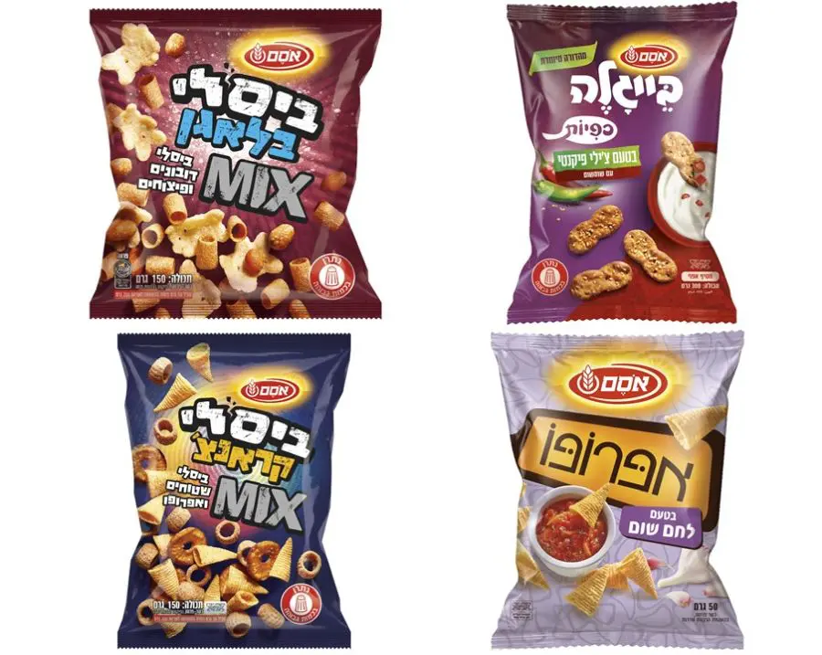 חטיפים חדשים של אסם צילום סטודיו אסם 