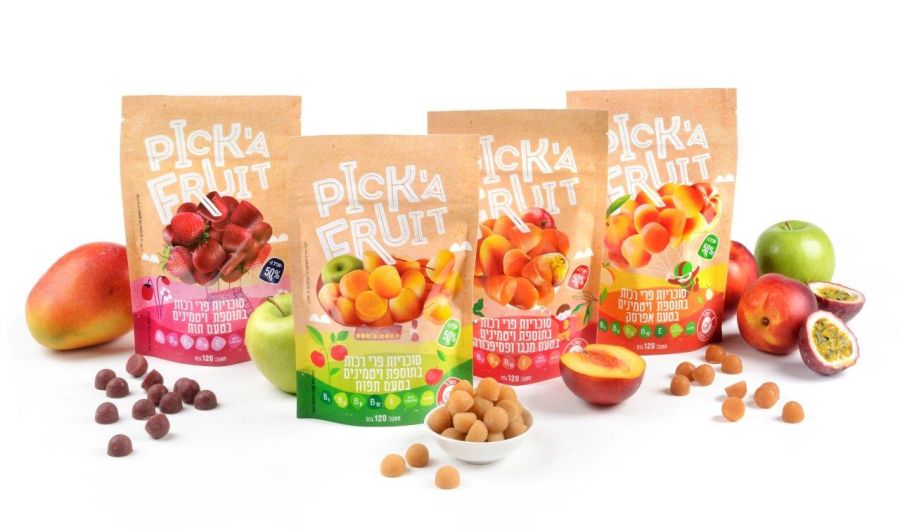 סדרת סוכריות פרי pickafruit צילום יעל האן