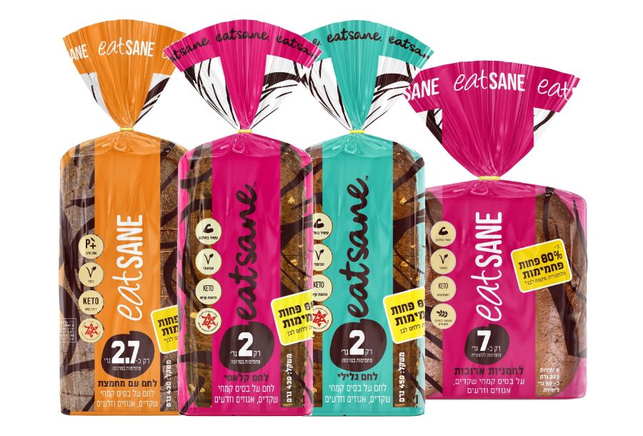 לחמים מופחתי פחמימות של eatsane