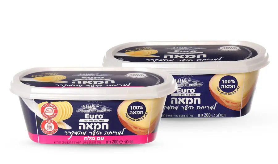 חמאה רכה למריחה כשרה לפסח צילום סטודיו SAY