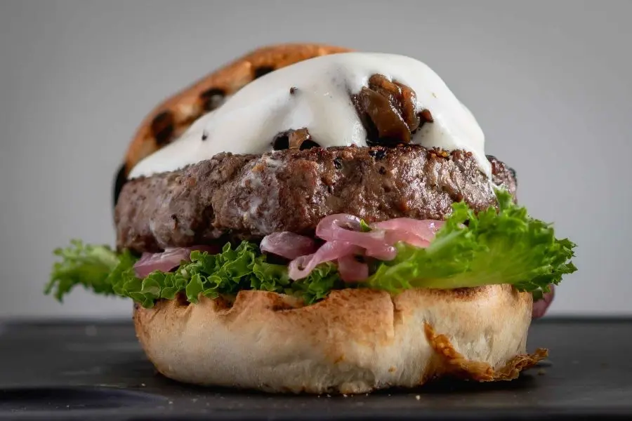 המבורגר עסקית בפאסטל צילום אסף קרלה