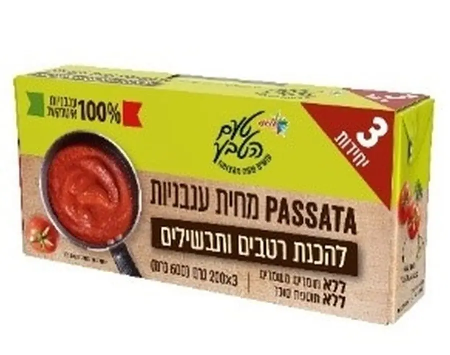 פסאטה עגבניות צילום טעם הטבע שטראוס