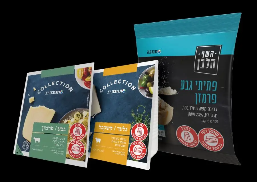 מוצרים חדשים מתנובה לשבועות צילום יחסי ציבור
