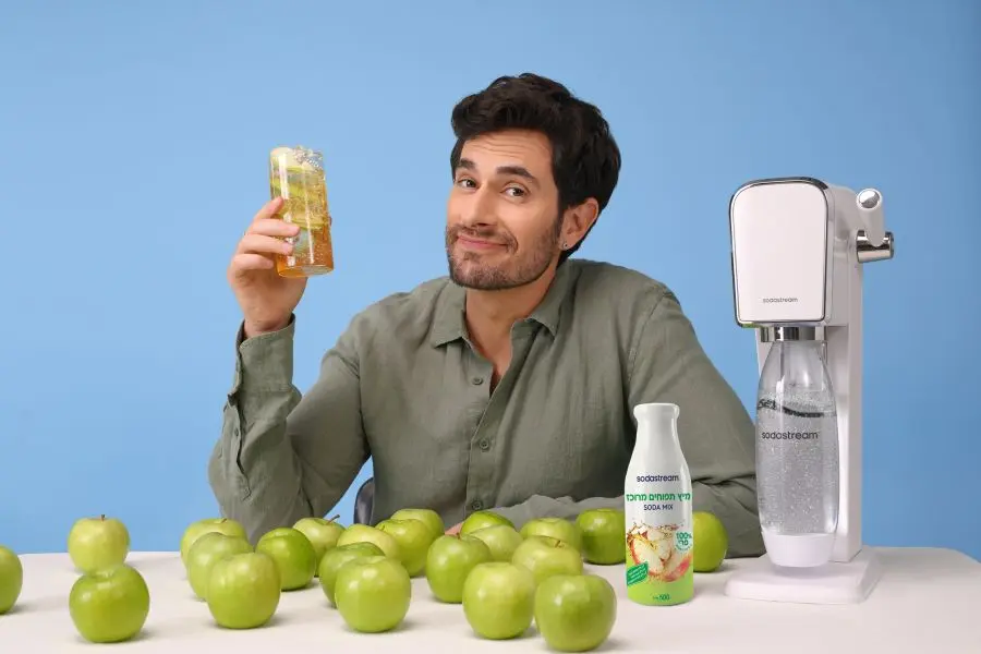 סודהסטרים טעם תפוח כשר לפסח צילום אייל נבו